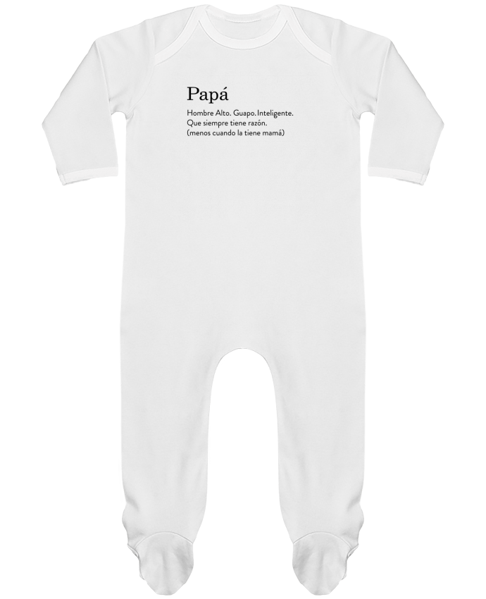 Body Pyjama Bébé Papá definición par tunetoo