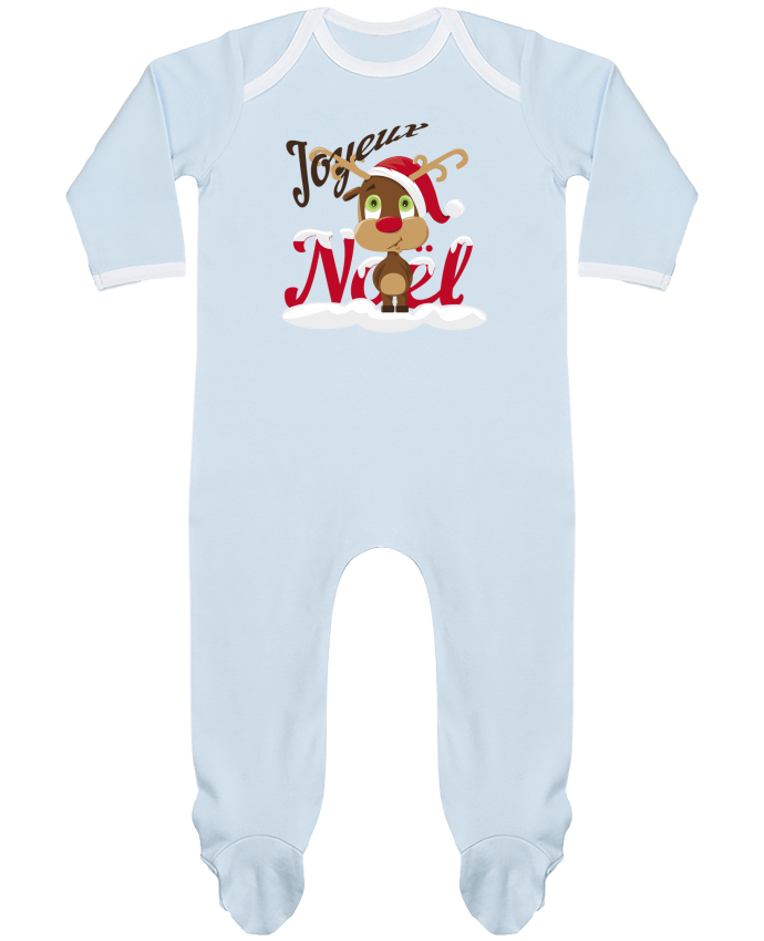 Body Pyjama Bébé Renne Joyeux Noël Enfant par GraphiCK-Kids