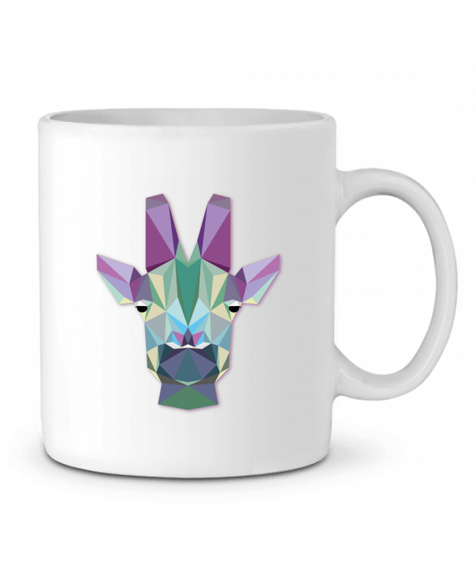 Mug  Jirafa Poligonal par color indigo