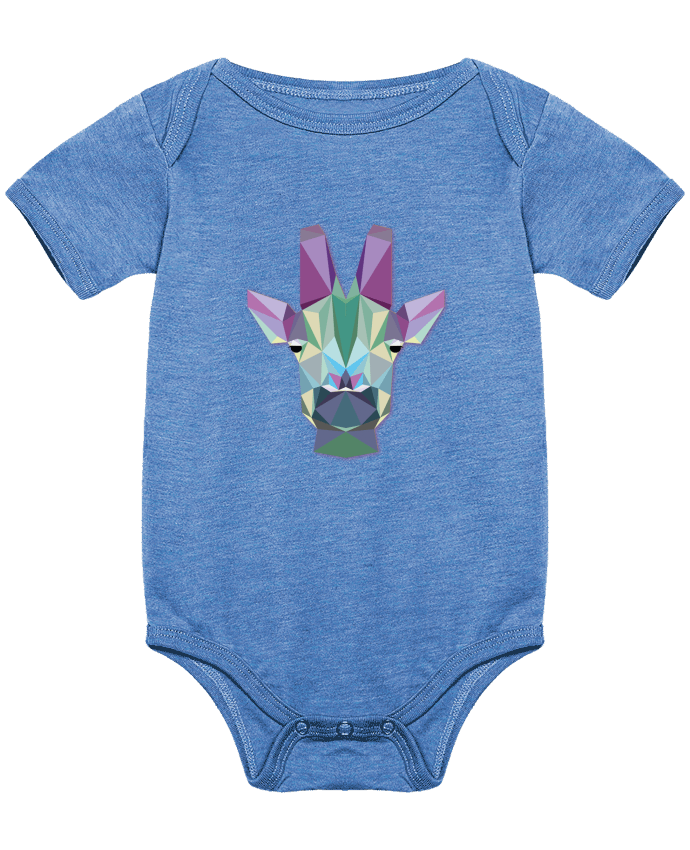 Baby Body Jirafa Poligonal by color indigo