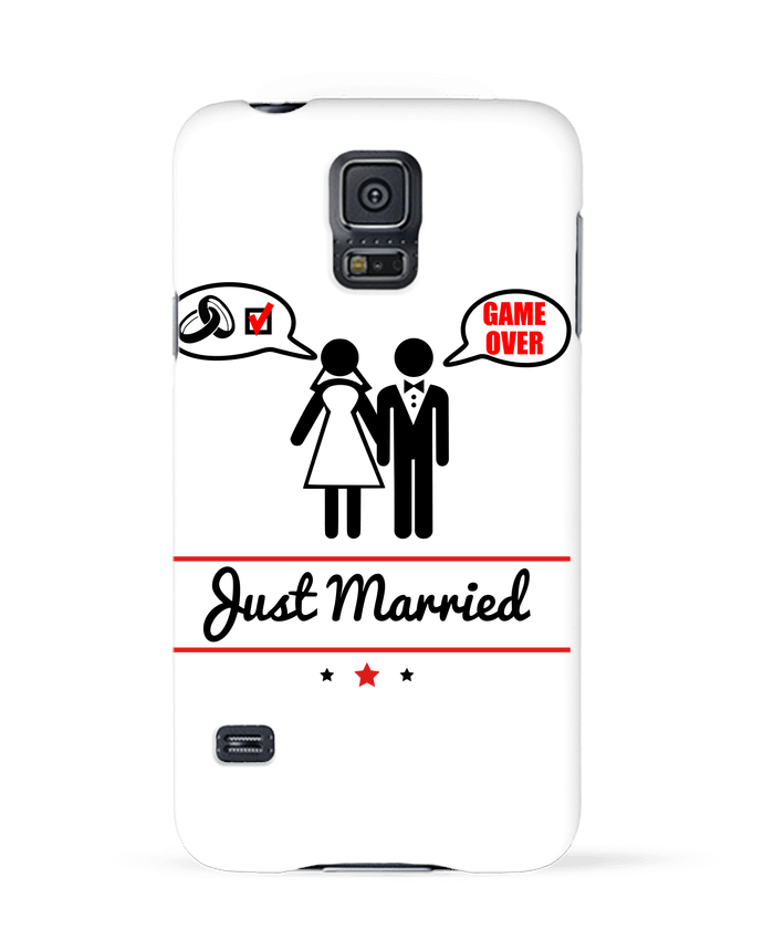 Coque Samsung Galaxy S5 Just married, juste mariés par Benichan