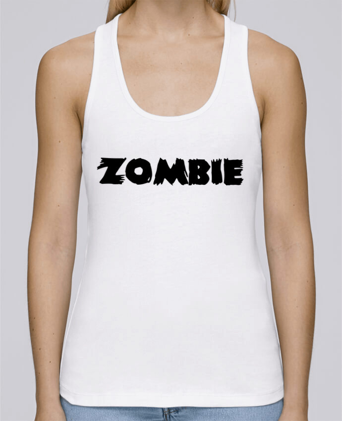 Débardeur femme Zombie par L'Homme Sandwich en coton Bio
