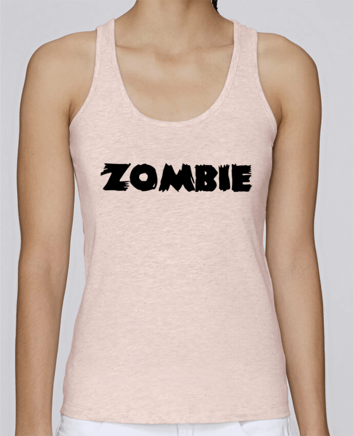 Camiseta de tirantes algodón orgánico mujer Stella Dreams Zombie por L'Homme Sandwich en coton Bio