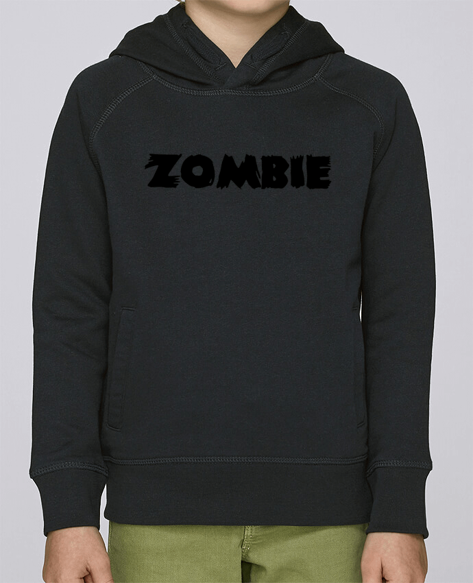 Sudadera de manga ranglan con capucha y bolsillo con vivo Niño Stanley Mini Base Zombie por L'Homme Sandwich