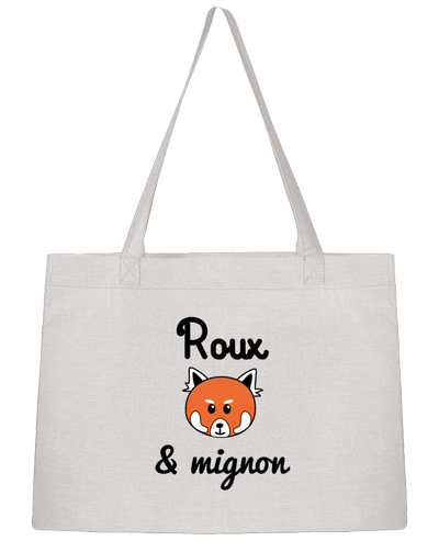 Sac Shopping Roux & Mignon, Panda roux par Benichan