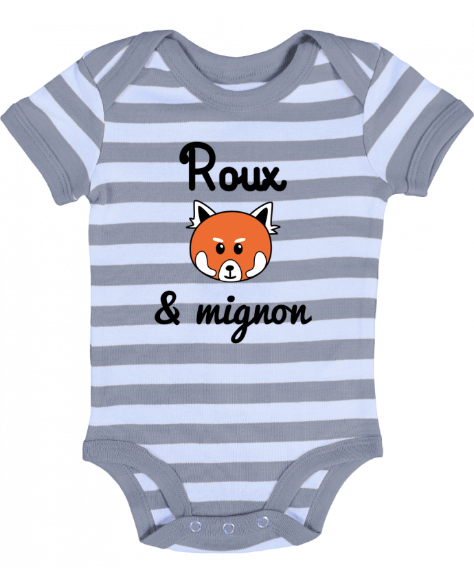 Baby Body striped Roux & Mignon, Panda roux - Benichan
