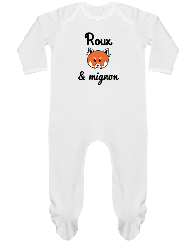 Baby Sleeper long sleeves Contrast Roux & Mignon, Panda roux by Benichan