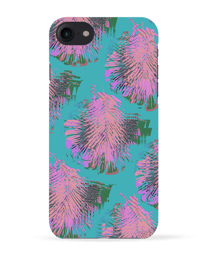 Case 3D iPhone 7 Pink Palms de L'Homme Sandwich