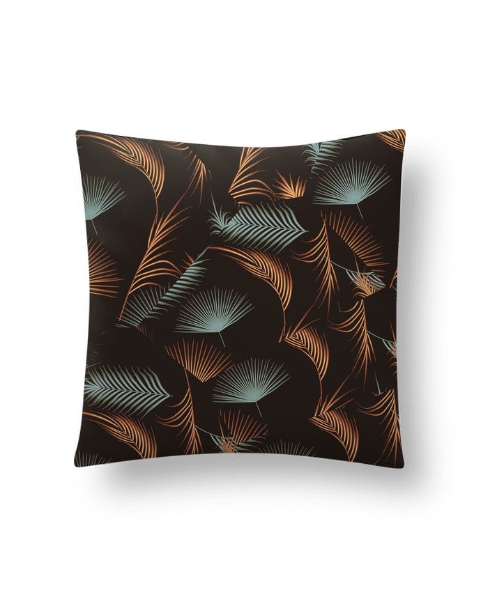 Cushion synthetic soft 45 x 45 cm Golden Palms by L'Homme Sandwich