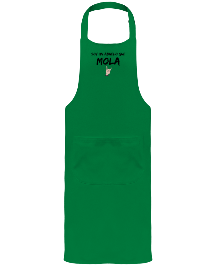 Garden or Sommelier Apron with Pocket Soy un abuelo che mola by tunetoo