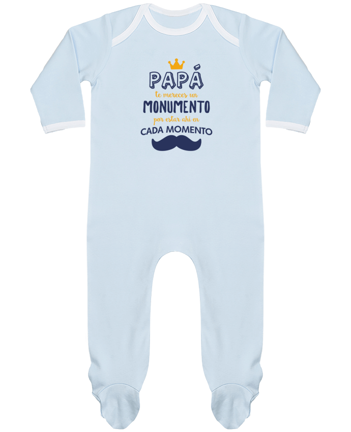 Body Pyjama Bébé Papá te mereces un monumento par tunetoo