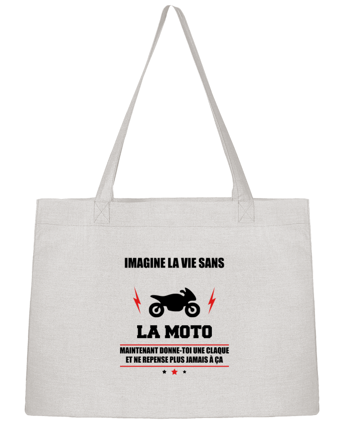 Sac Shopping Imagine la vie sans la moto par Benichan