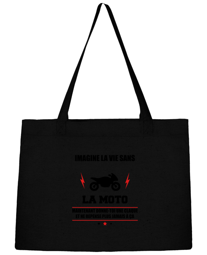 Sac Shopping Imagine la vie sans la moto par Benichan