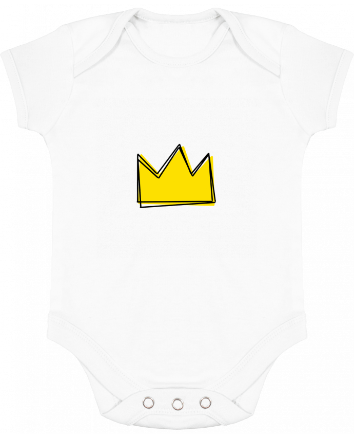 Body Bebé Contraste Crown por VanLeg