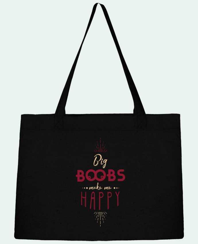 Shopping tote bag Stanley Stella Big Boobs Make Me Happy by PTIT MYTHO