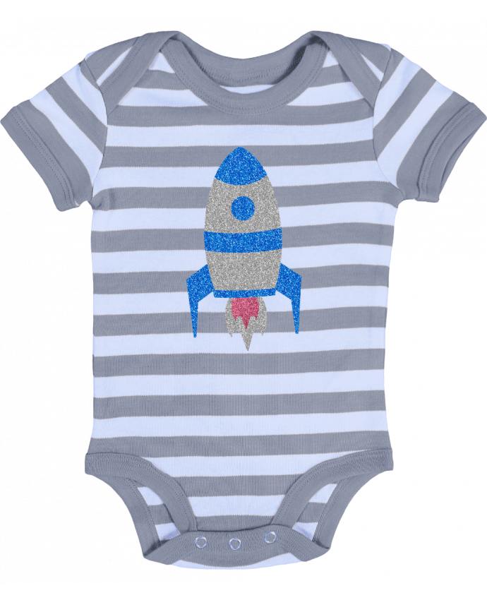 Baby Body striped Fusée - Les Caprices de Filles