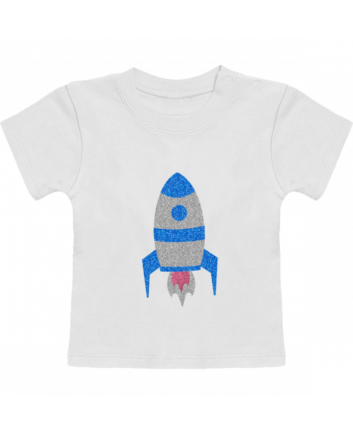 T-shirt bébé Fusée manches courtes du designer Les Caprices de Filles