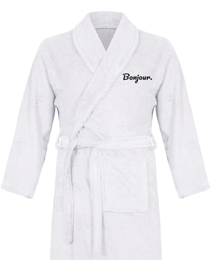 Peignoir éponge premium Bonjour. par  tunetoo 