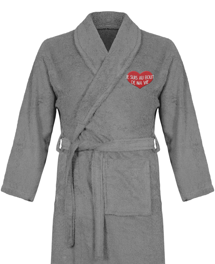 Sponge Premium Bathrobe Je suis au bout de ma vie by  tunetoo 