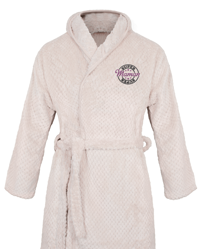 Bathrobe Women Soft Coral Fleece Super Maman by tunetoo