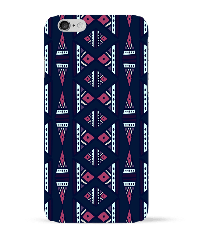 Coque iPhone 6 Coussin décoratif avec motifs art tribal par boutikto