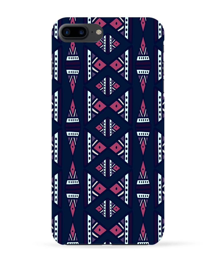 Case 3D iPhone 7+ Coussin décoratif avec motifs art tribal by boutikto