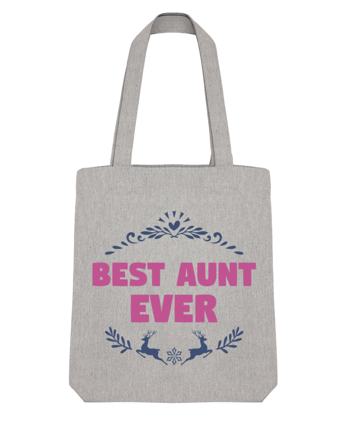 Tote Bag Stanley Stella Christmas - Best Aunt Ever par tunetoo 