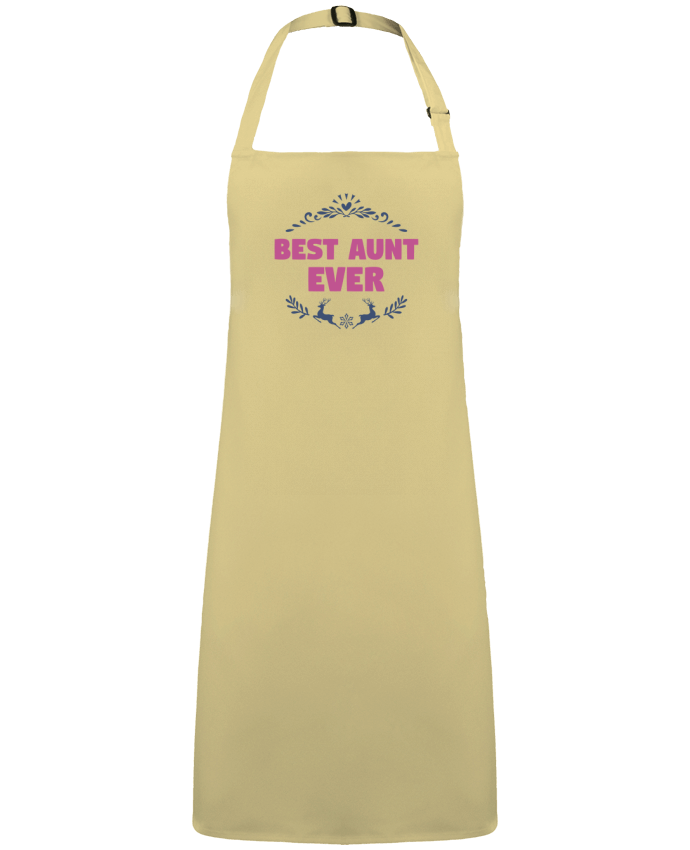 Apron no Pocket Christmas - Best Aunt Ever by  tunetoo