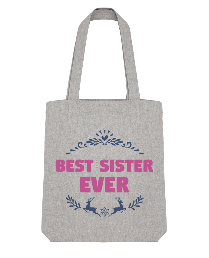 Tote Bag Stanley Stella Christmas - Best Sister Ever by tunetoo 