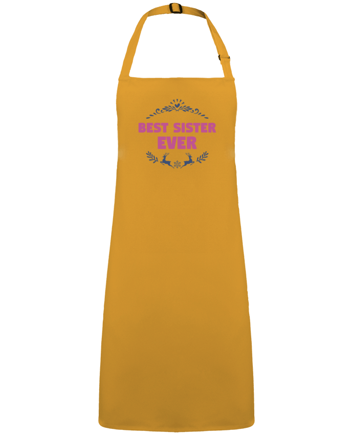 Apron no Pocket Christmas - Best Sister Ever by  tunetoo