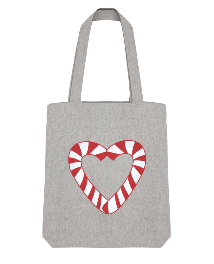 Bolsa de Tela Stanley Stella Christmas Candy Cane Heart por tunetoo 