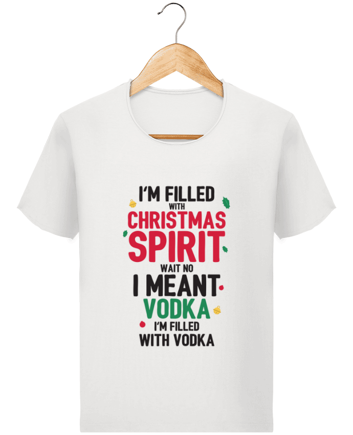  T-shirt Homme vintage Christmas - Filled with vodka par tunetoo