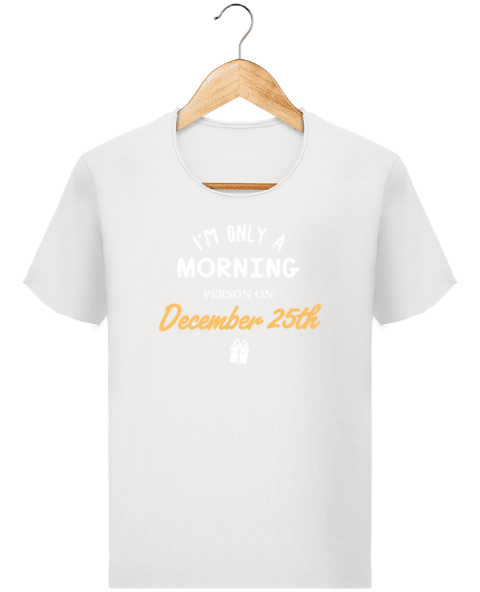 T-shirt Men Stanley Imagines Vintage Christmas - Morning person on December 25th by tunetoo