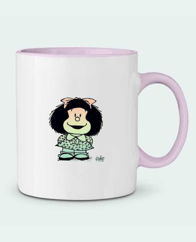 Two-tone Ceramic Mug Mafalda. puravida