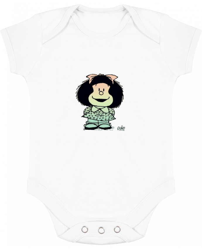 Body bébé manches contrastées Mafalda. par puravida
