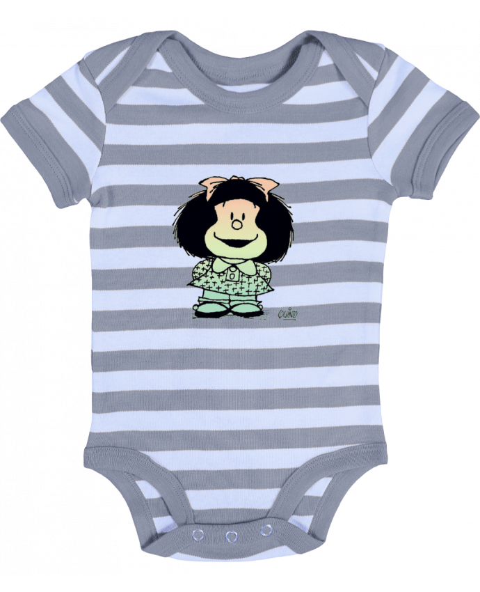 Body Bebé a Rayas Mafalda. - puravida