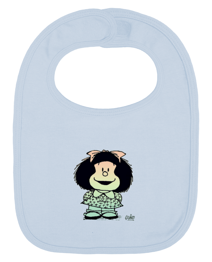 Bavoir bébé uni Mafalda. par puravida