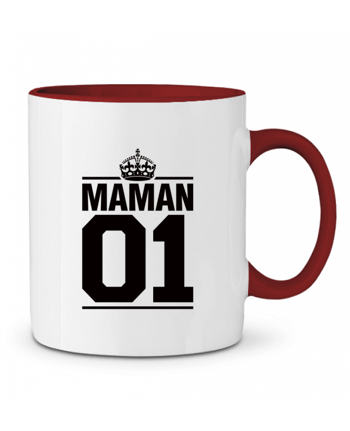 Mug bicolore Maman 01 Freeyourshirt.com