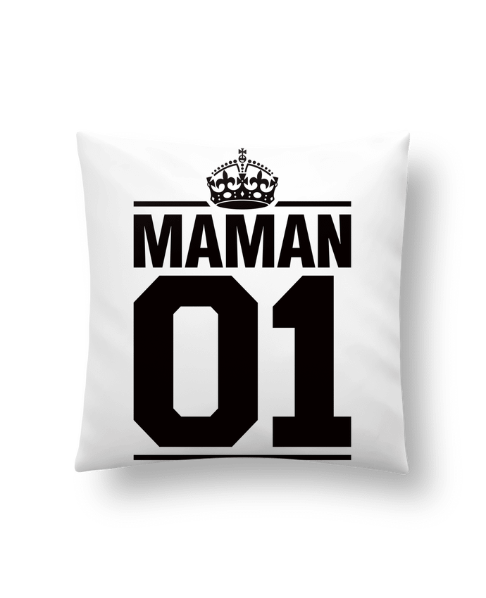 Cushion synthetic soft 45 x 45 cm Maman 01 by Freeyourshirt.com