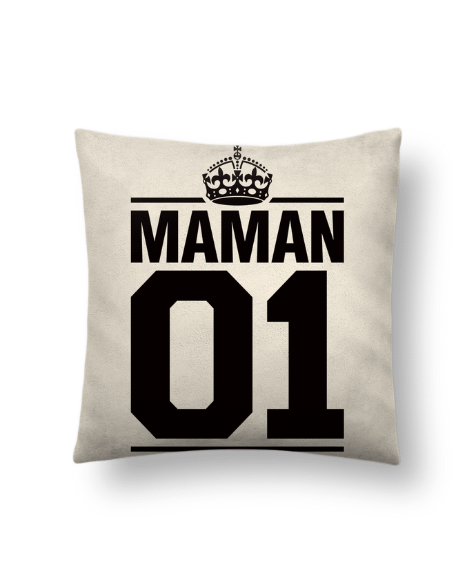 Cushion suede touch 45 x 45 cm Maman 01 by Freeyourshirt.com