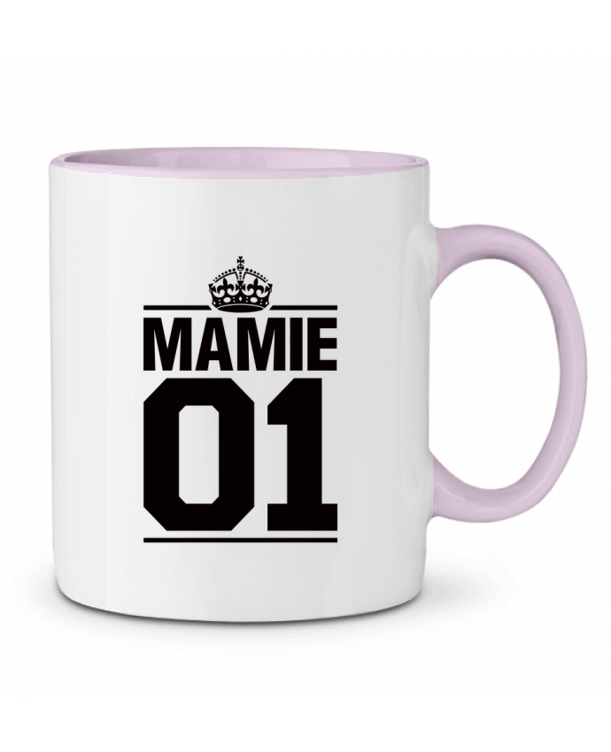 Mug bicolore Mamie 01 Freeyourshirt.com