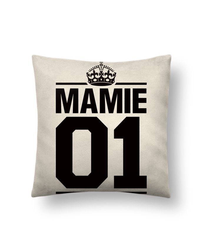 Cushion suede touch 45 x 45 cm Mamie 01 by Freeyourshirt.com