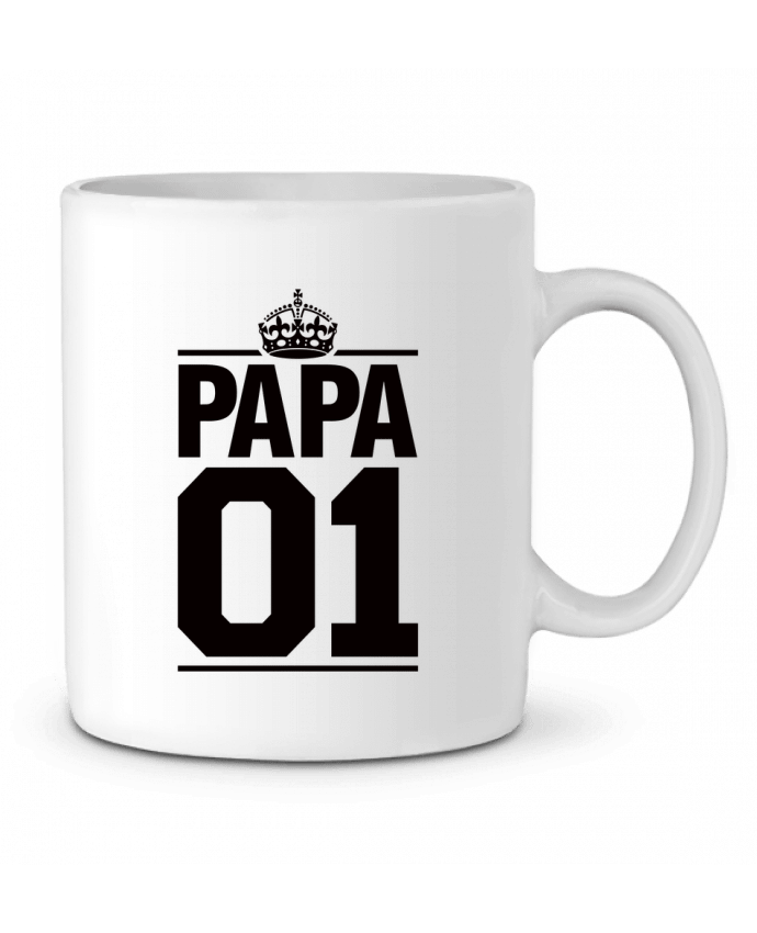 Ceramic Mug Papa 01 by Freeyourshirt.com