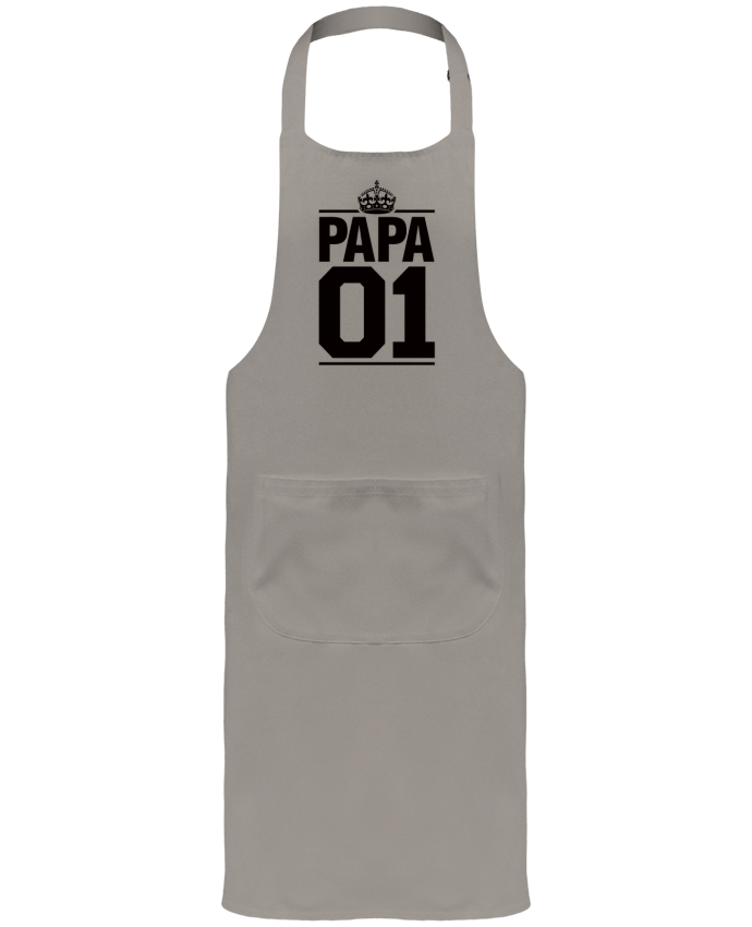 Tablier avec poches Papa 01 par Freeyourshirt.com
