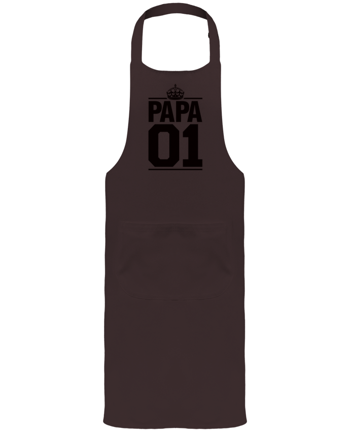 Garden or Sommelier Apron with Pocket Papa 01 by Freeyourshirt.com