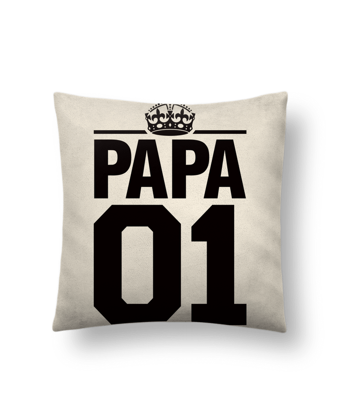Cushion suede touch 45 x 45 cm Papa 01 by Freeyourshirt.com