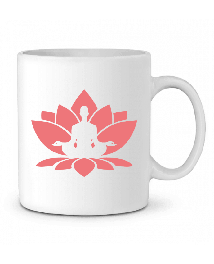 Ceramic Mug Yoga - Fleur méditation by tunetoo