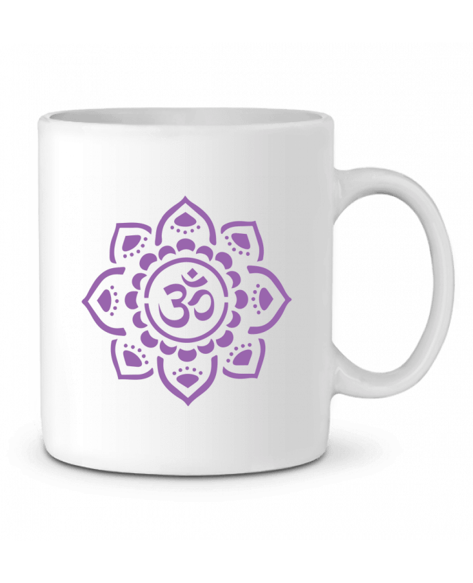 Ceramic Mug Yoga - Fleur Om by tunetoo
