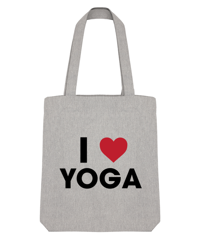 Tote Bag Stanley Stella I love yoga by tunetoo 