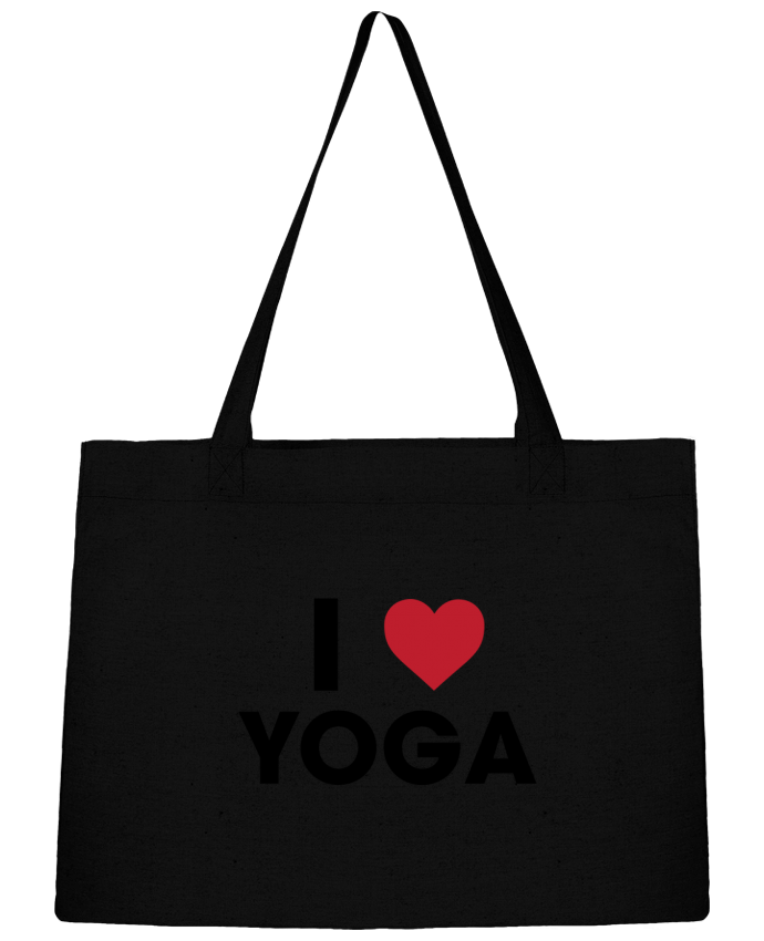 Shopping tote bag Stanley Stella I love yoga by tunetoo